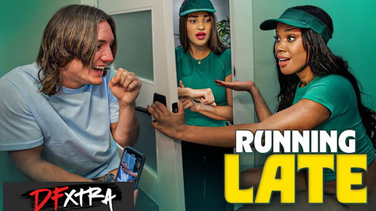 Horny Fucks August Skye's Thick Before Work Rush