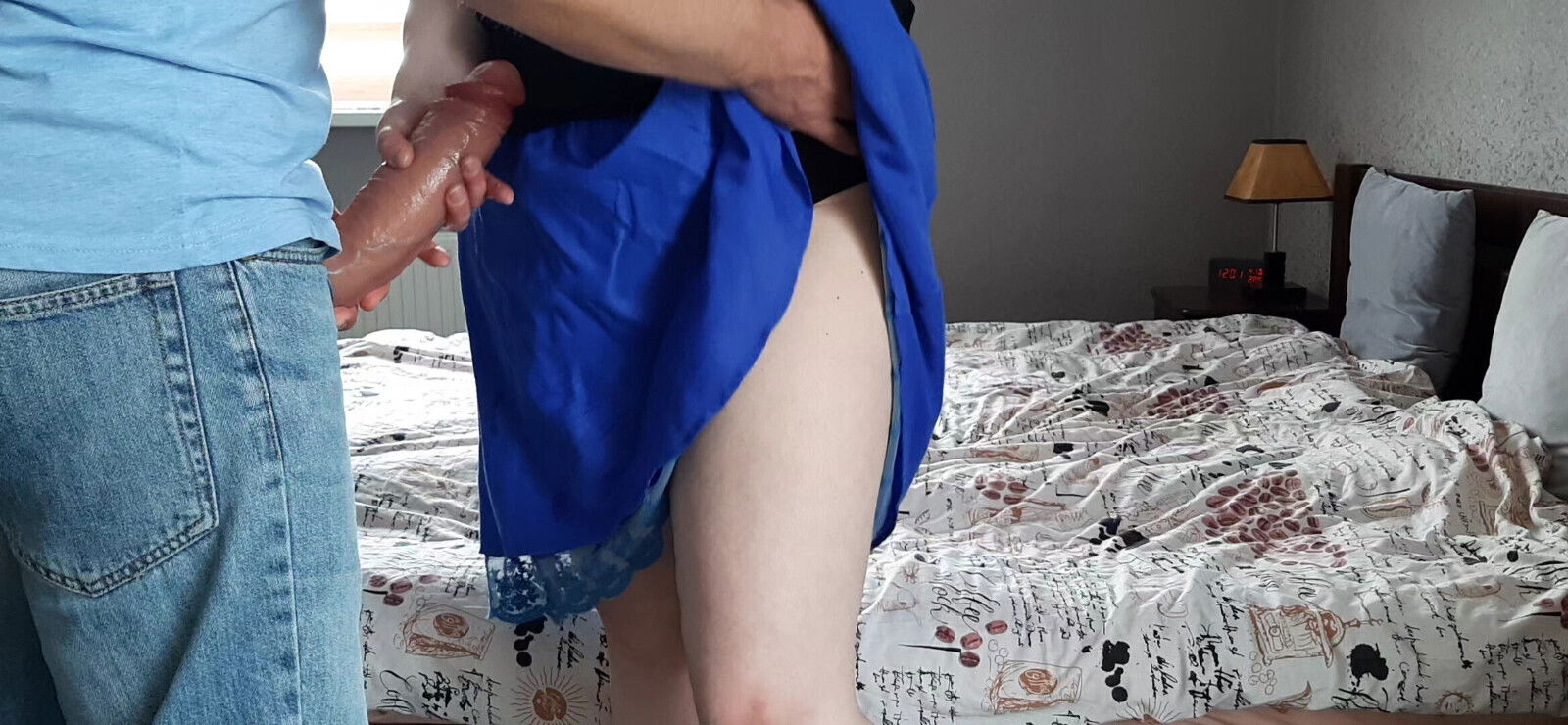 Hotel worker destroys wife's pussy with cock.