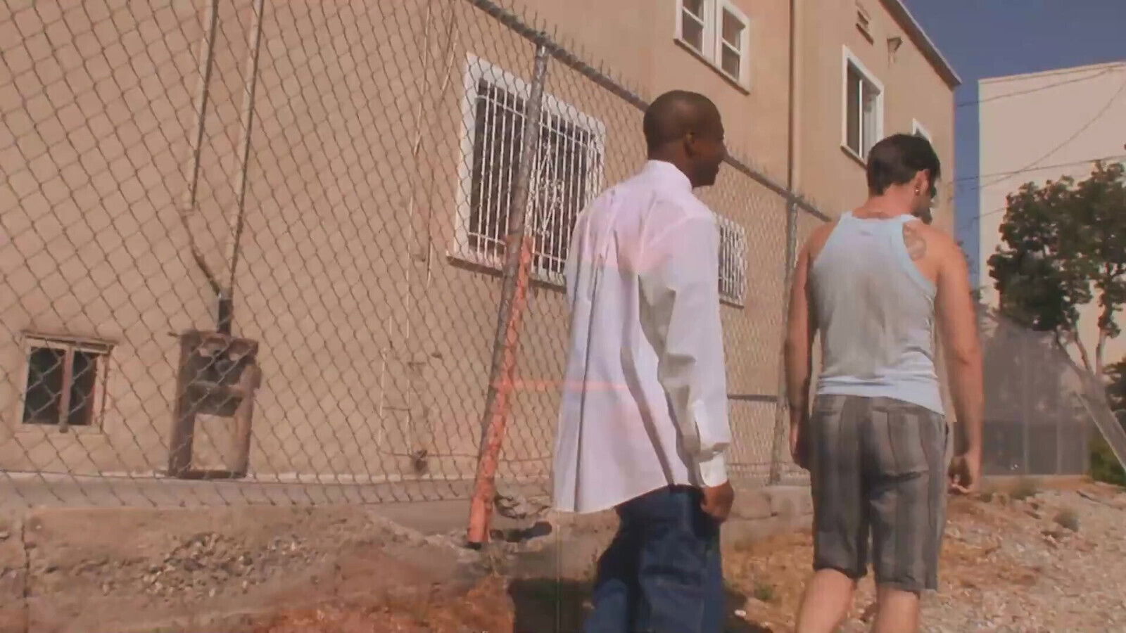 Gorgeous interracial with friends