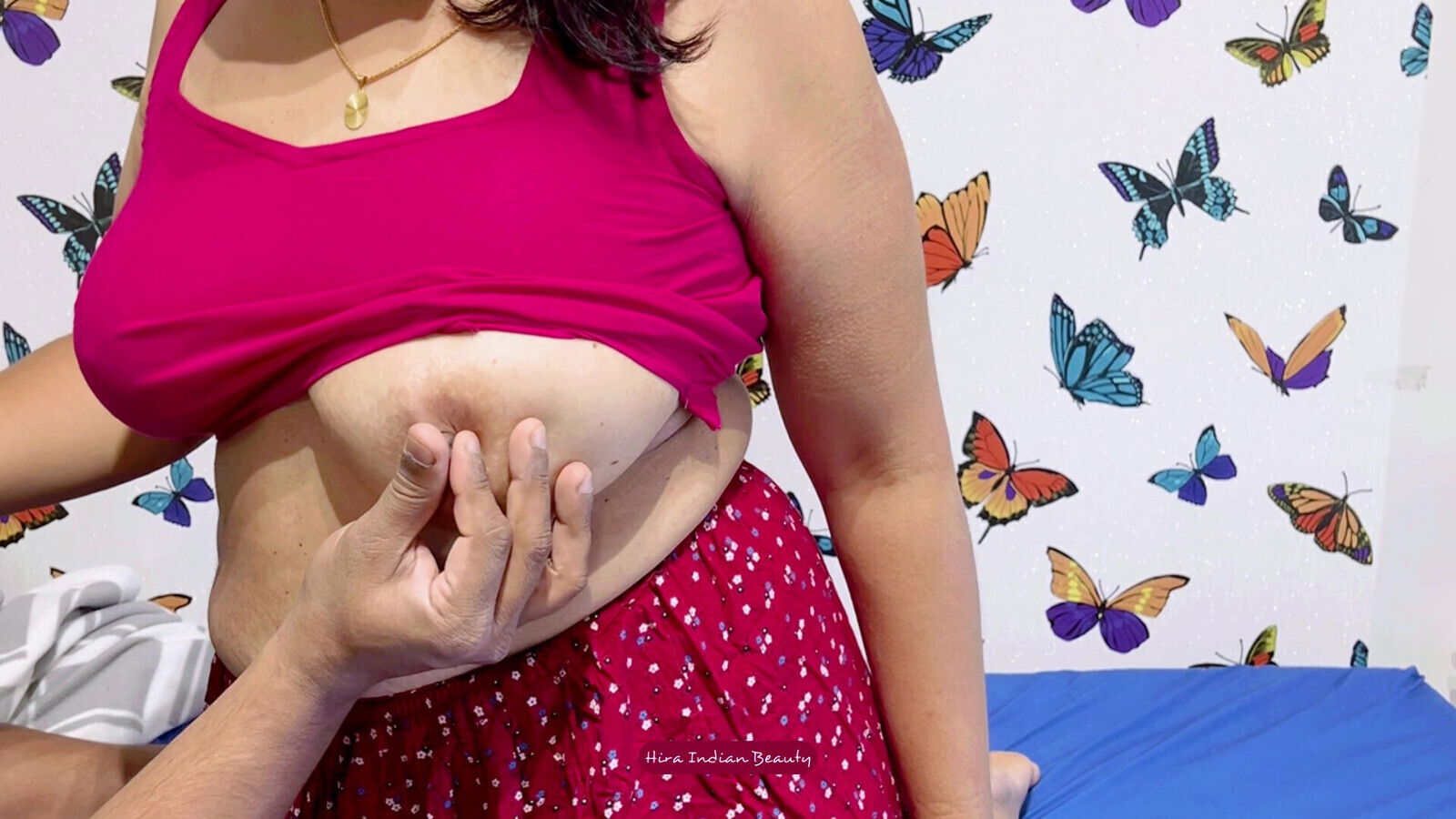 Romantic Love Making with Dirty Talk Nipple Play, Pussy Fingering, Loud Moaning, Boobs Play