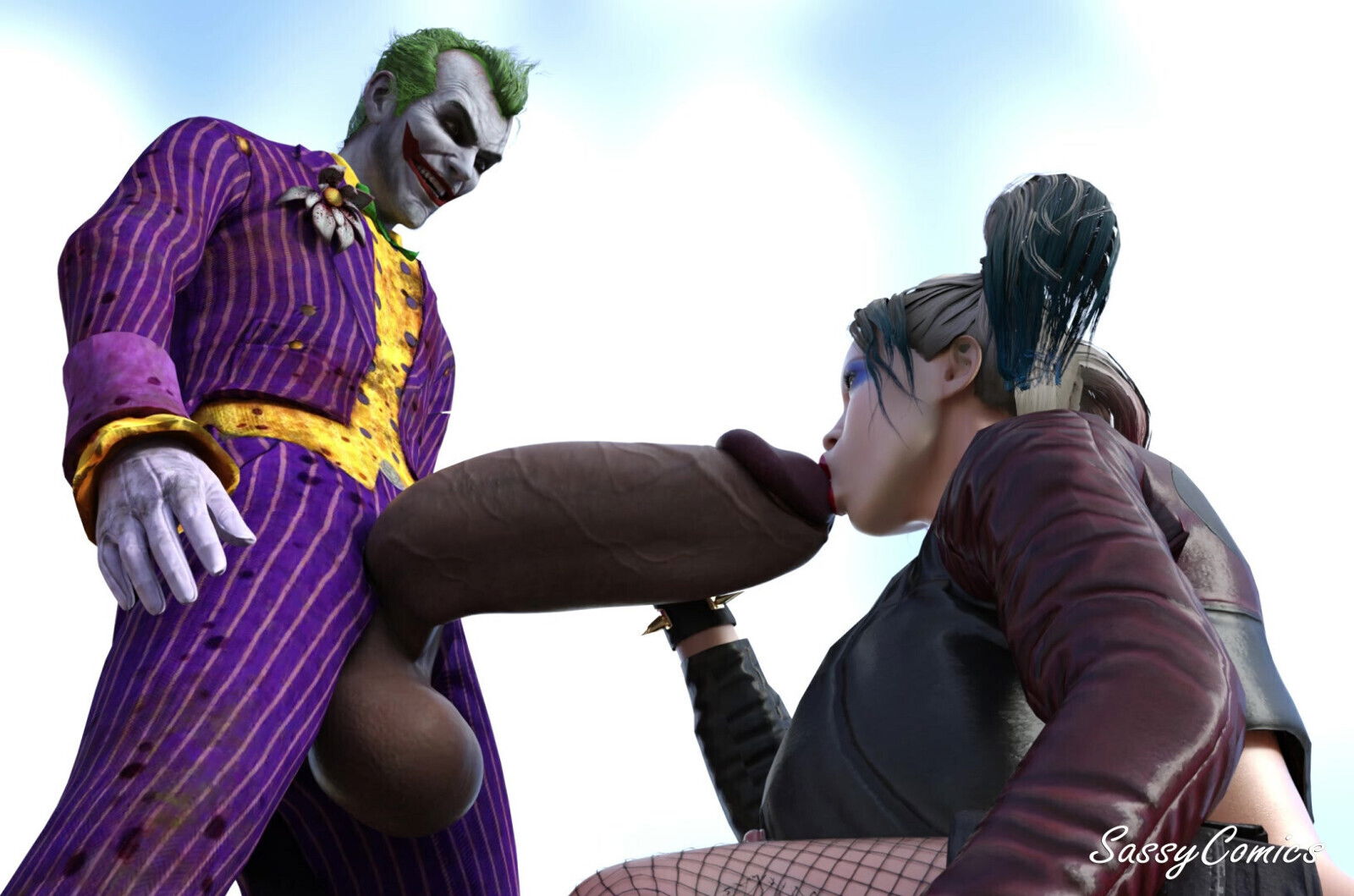 Joker Fuck Harley Quinn Massive sassyComics
