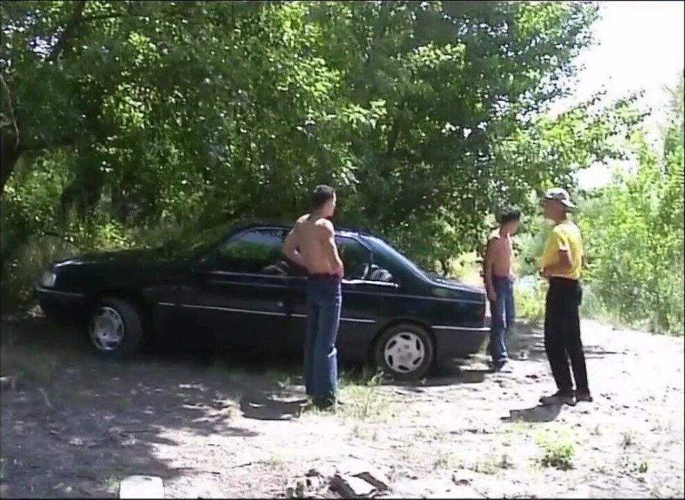 Horny Twink Camper Trio Fuck