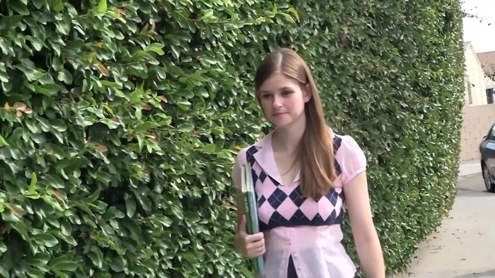 Teen girl gets nipples, pussy, licked