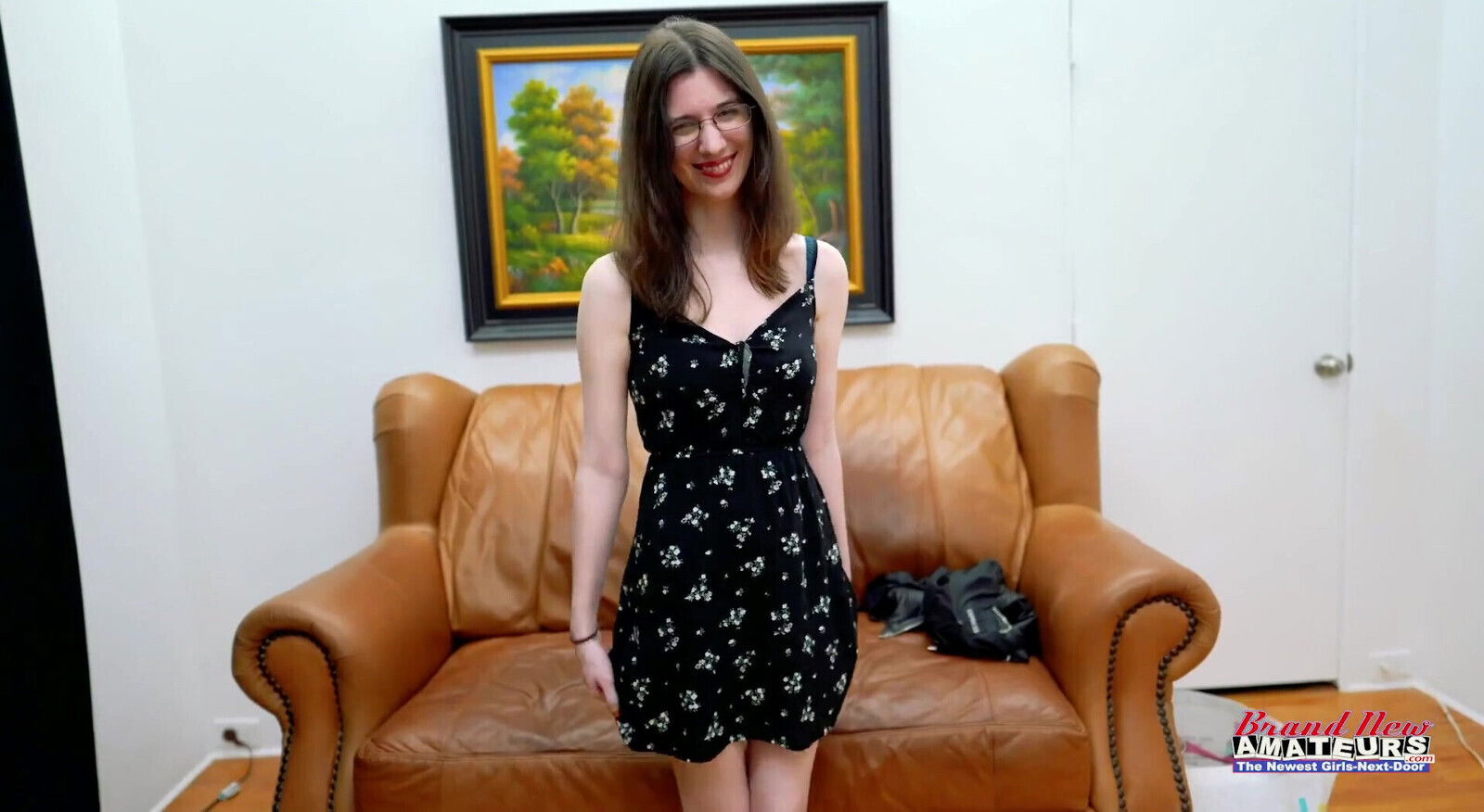 Part submissive freaky MILF gets undressed camera sucks masturbates porn audition