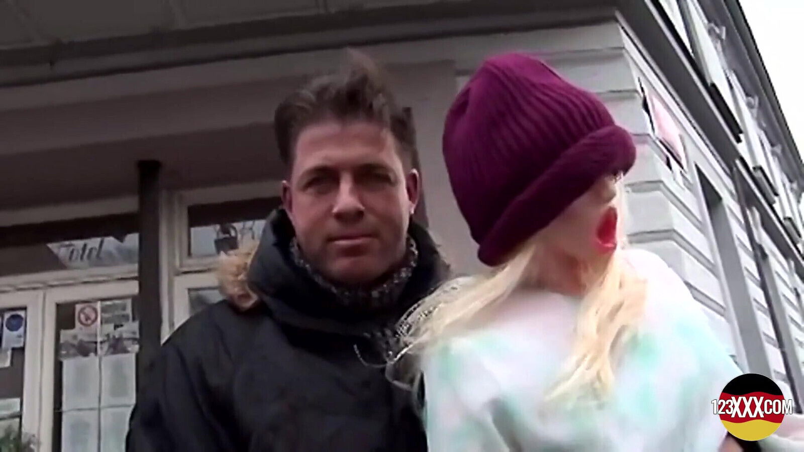 Adorable Brunette Picked Street Fucking