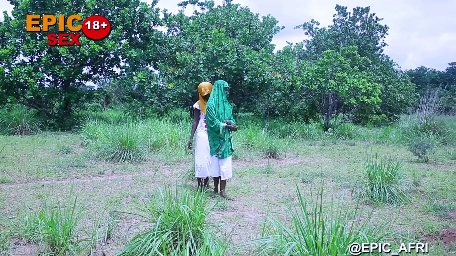 Muslim herdsman makes love innocent girls forest
