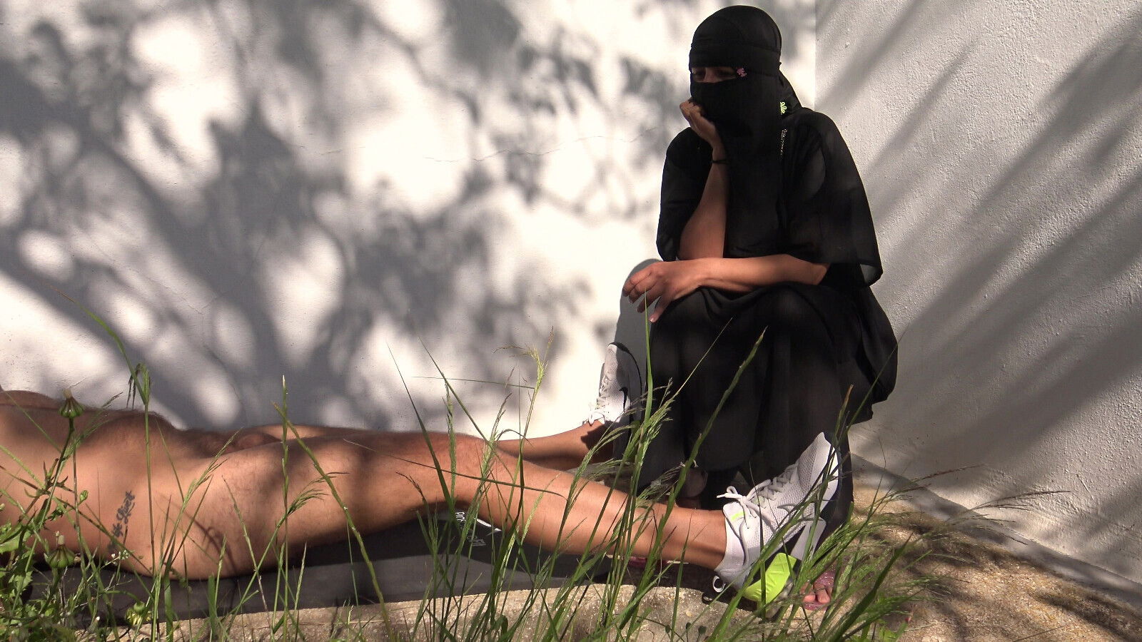 Punjabi muslim stepmother loves watching naked stepson