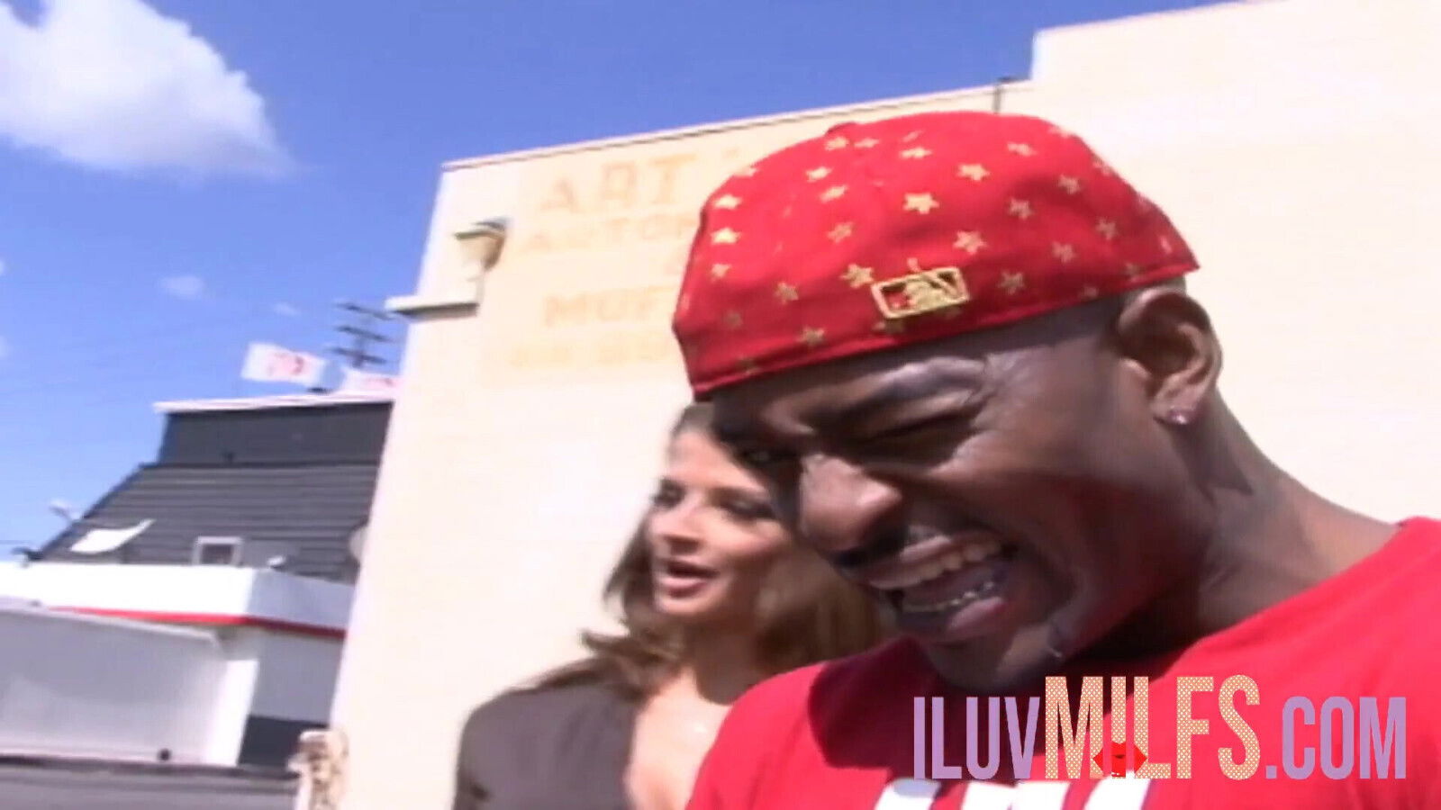 Awesome interracial with brunette