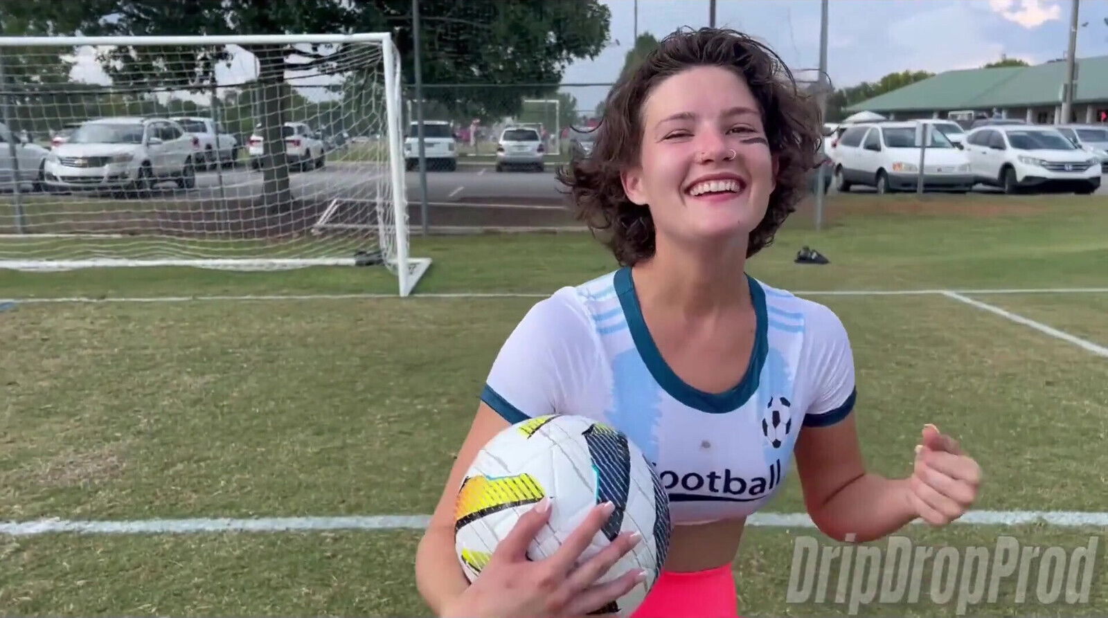 Dripdrop Ahanu Reed Gets Private Lesson From Soccer Coach