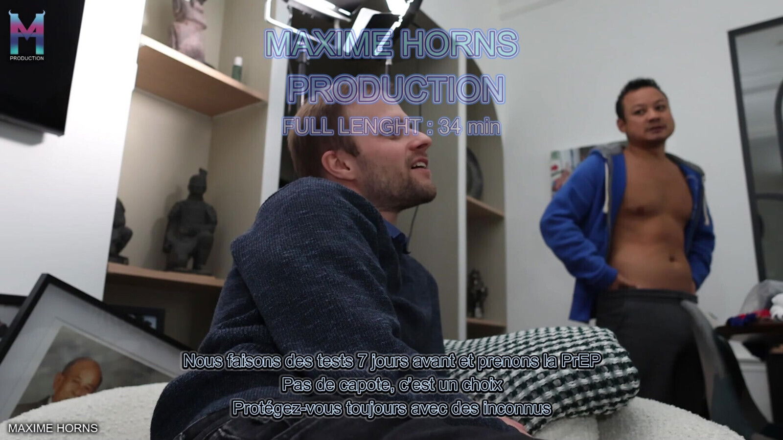 Slutty Training with Masked Double Penetration Drinking