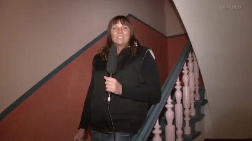 Blonde woman German origins interviewed express pleasure feeling with pussy