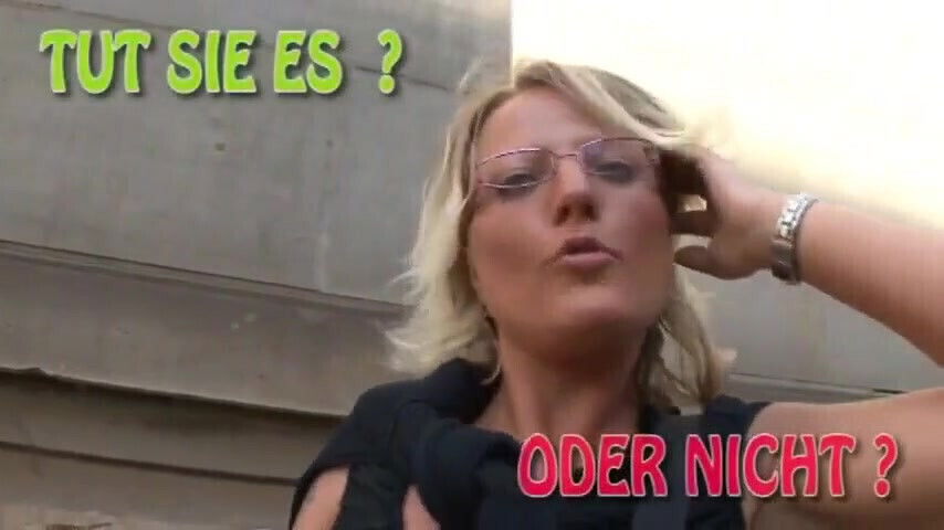 Scandalous German neighbor sends porn video masturbating with