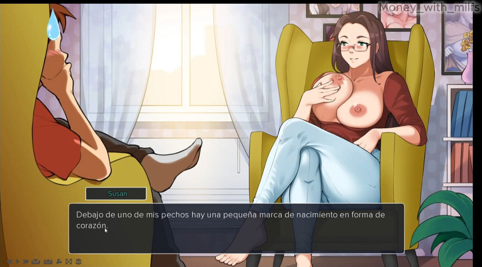 MILF PLAZA MASTURBATE COUCH