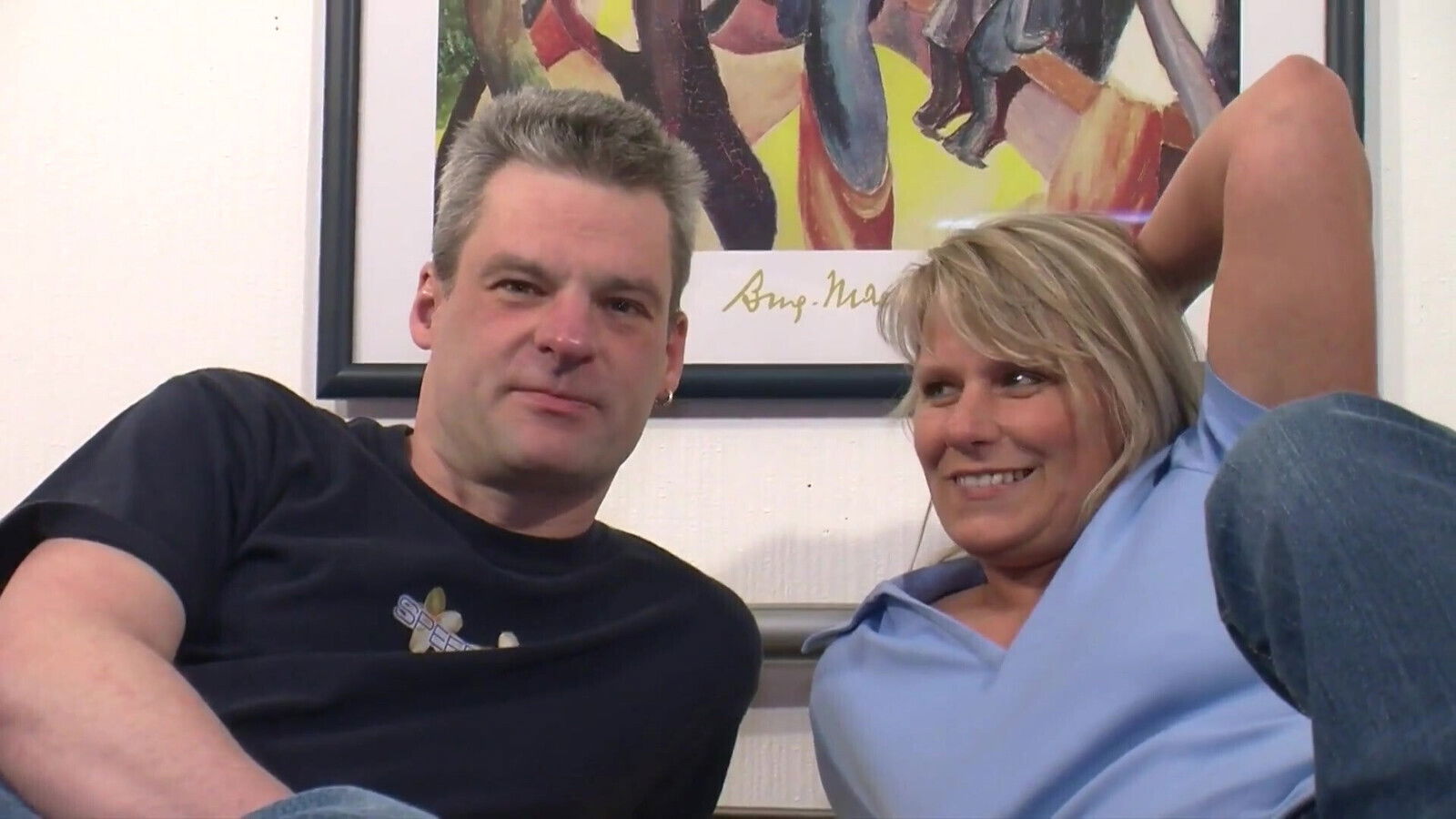 Threesome have with friend