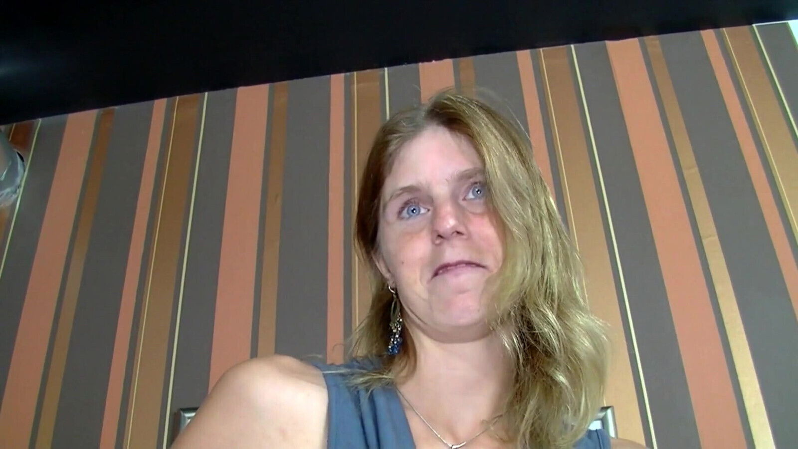 With pussy stretched feels satisfied