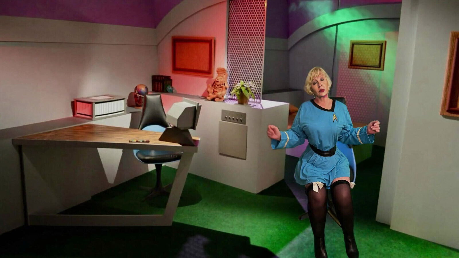 Granny Nurse Chapel Cocksucking Star Trek Slut