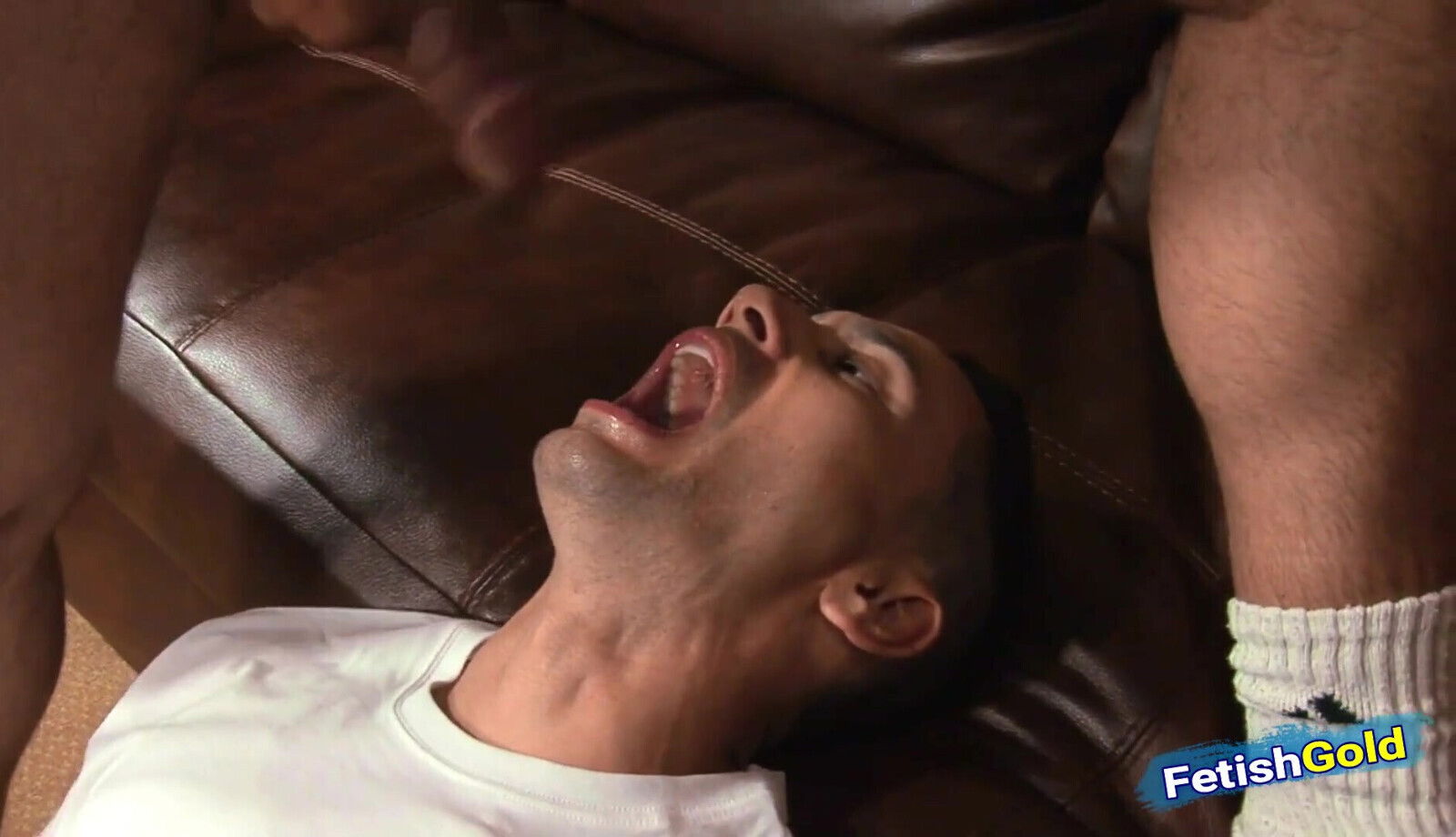 Horny twink seduces older gets tight banged deep couch