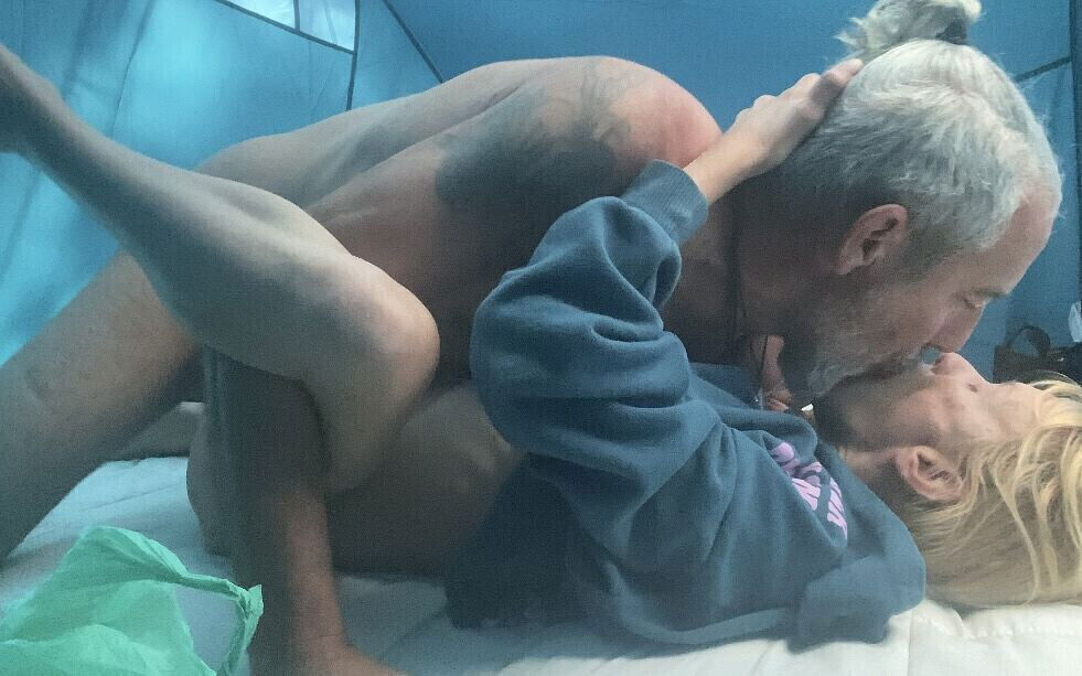 Accidental Homemade Camping Porn Fuck with Your Dildos, Very Slutty Horny!!!