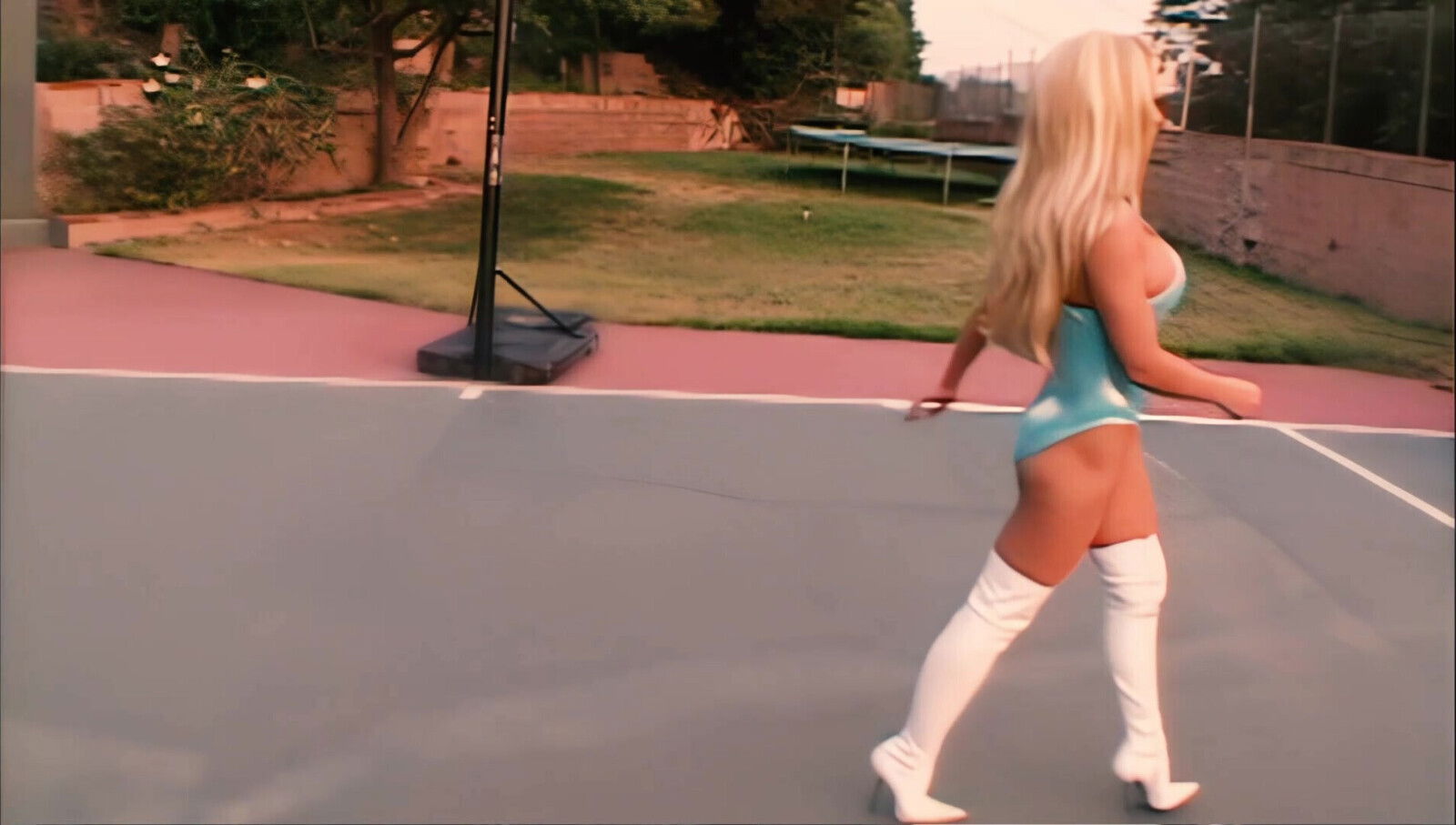 Bridgette Loves Ride With Does Threesome