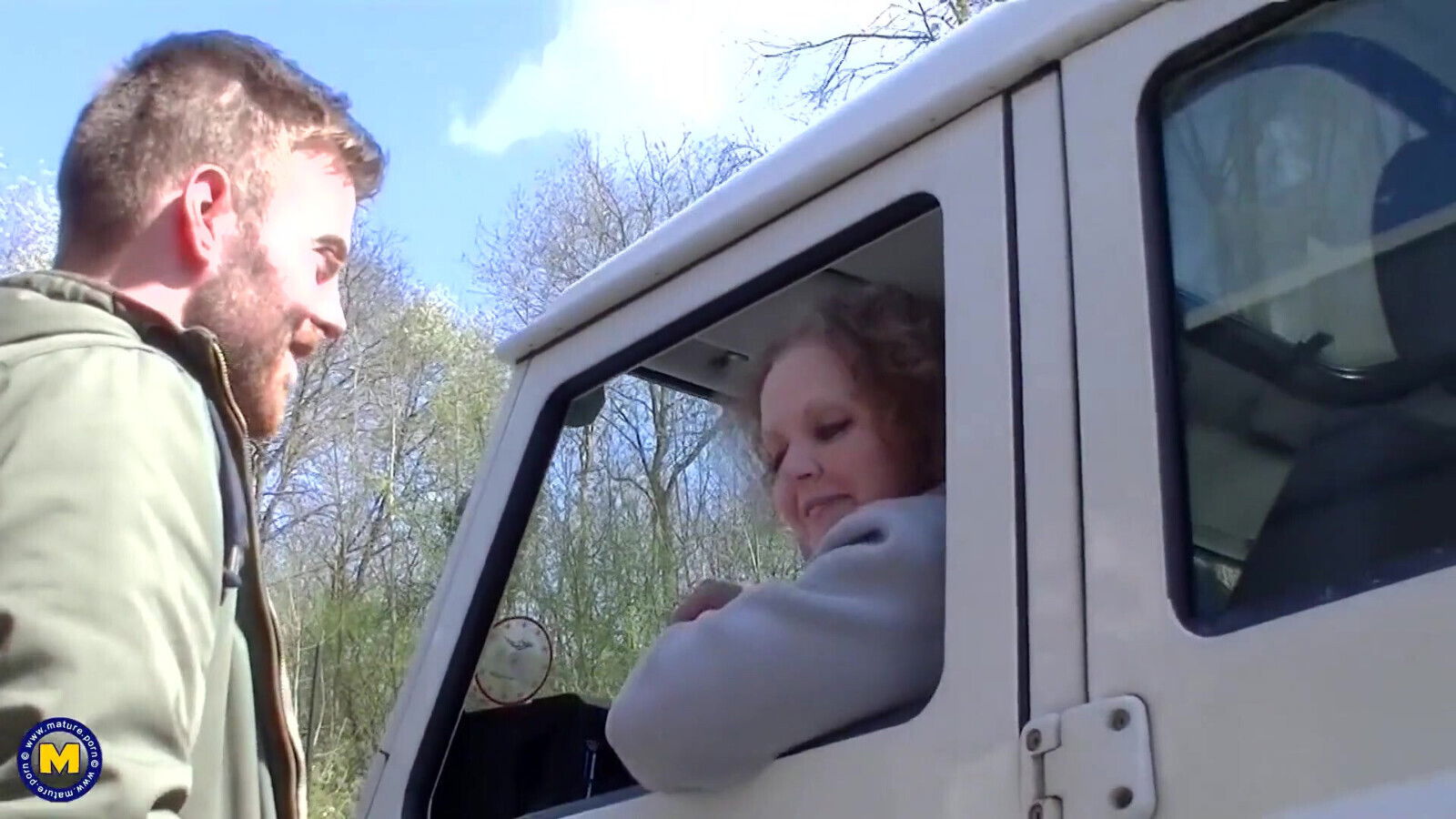 German step having bang