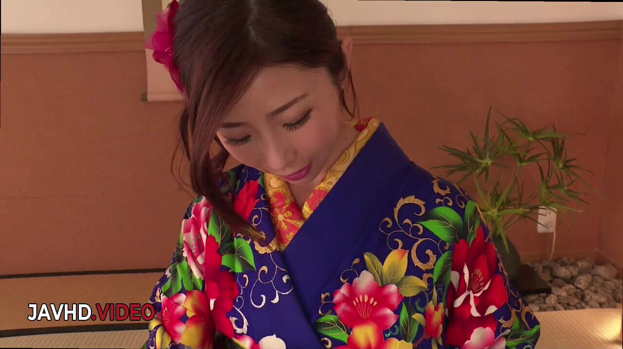 Seductive Kimono-Clad MILF Ayumi Shinoda Pleasures with Passionate More