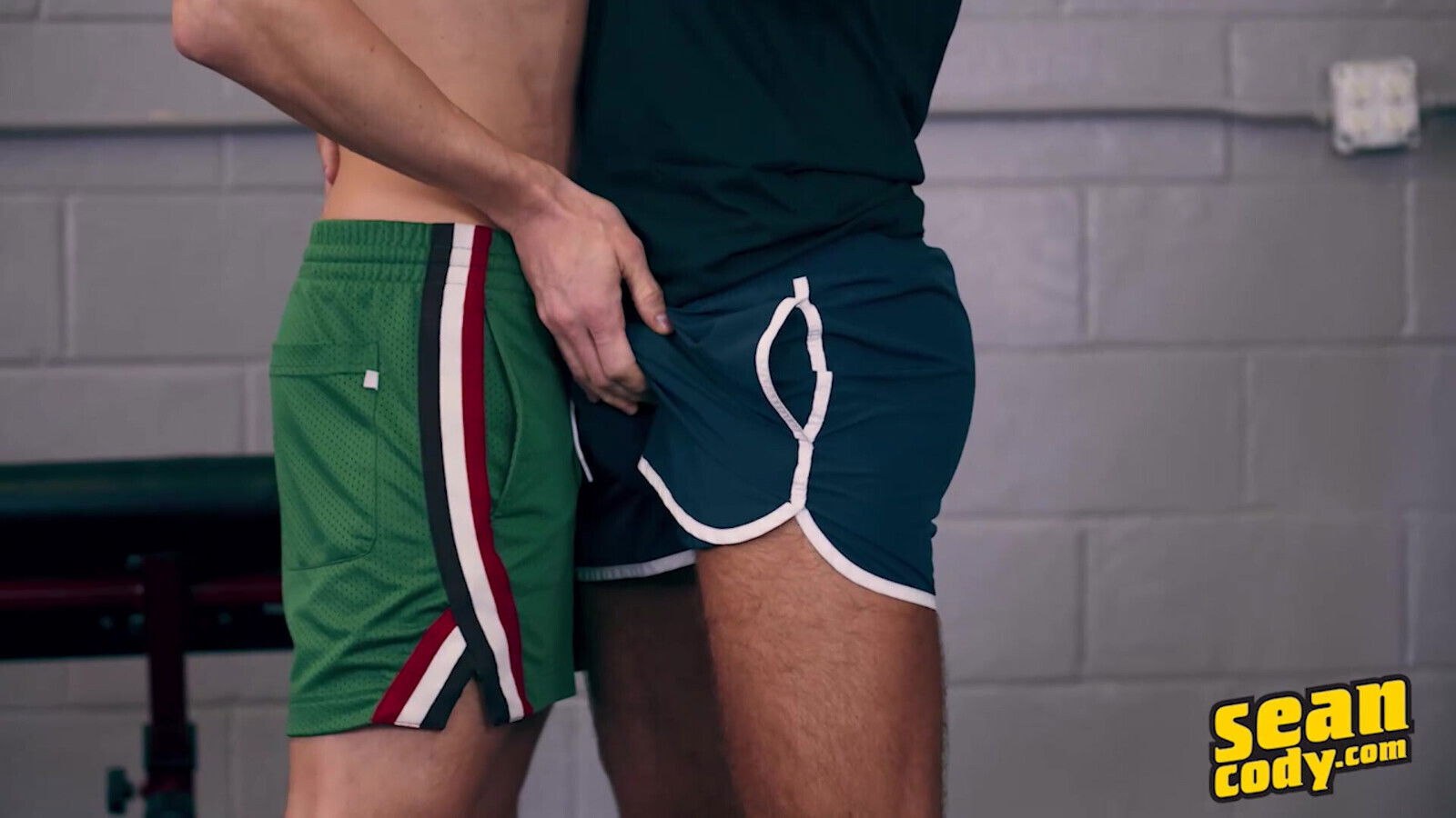 SEAN CODY Joey Dane Ryan Orion Tease Each Other Gym, Then Ryan Bends Over Doggy Pounding