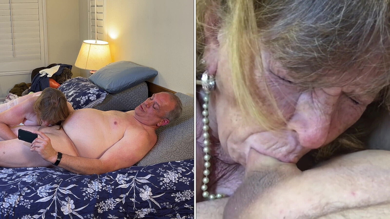 Angelic Granny Carmen Gives Heavenly Head