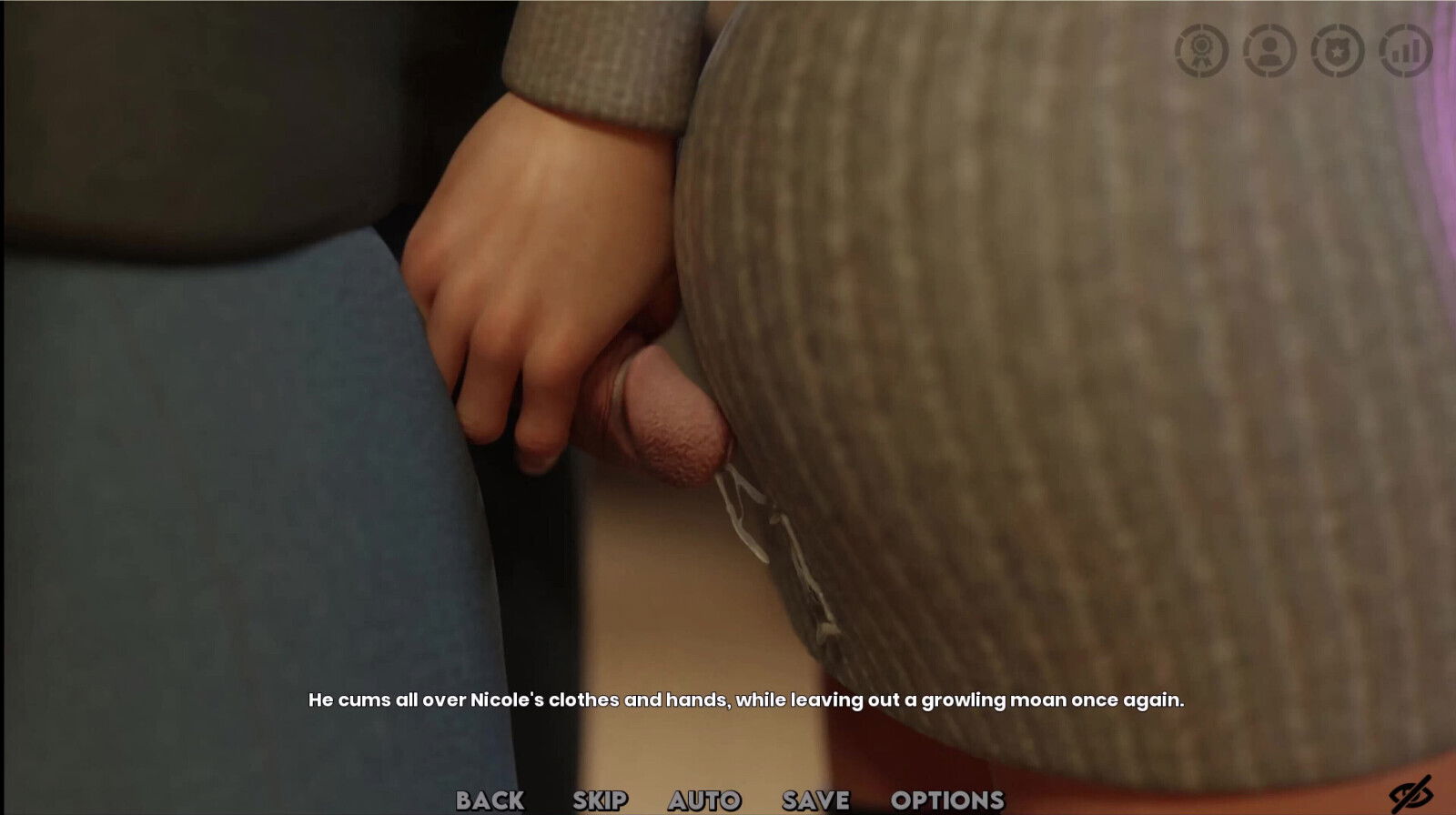 Unseen Instincts Nicole Sebastian Played with Each Other While Peaking Someone Else... Kelly Fucked