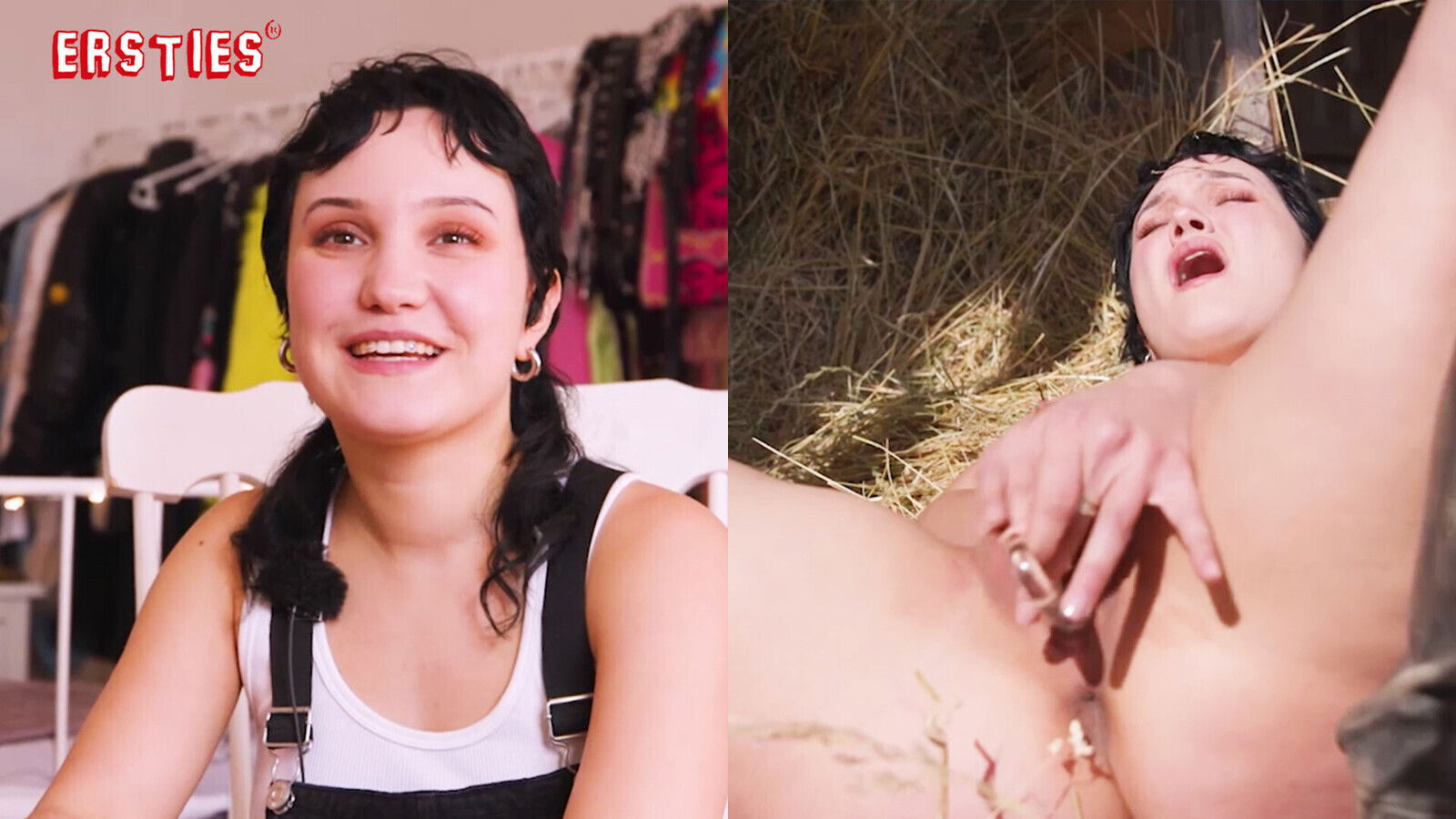 Ersties Hannah first becomes familiar, then Lust hayloft