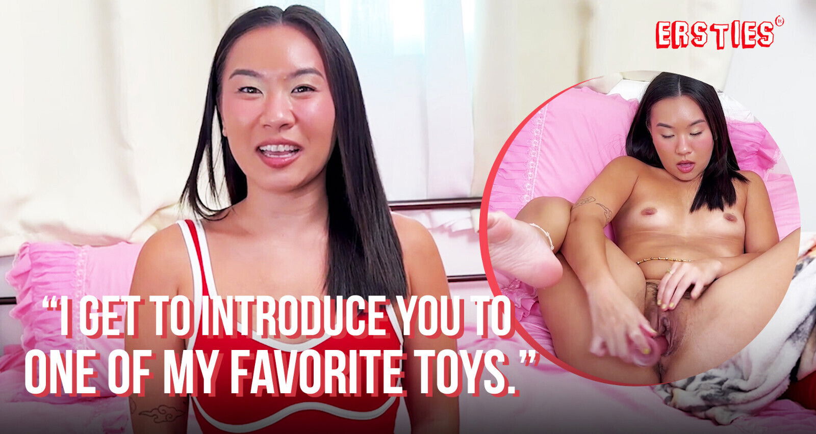 Ersties Flexible Kimmy Enjoys Some Time With Dildo