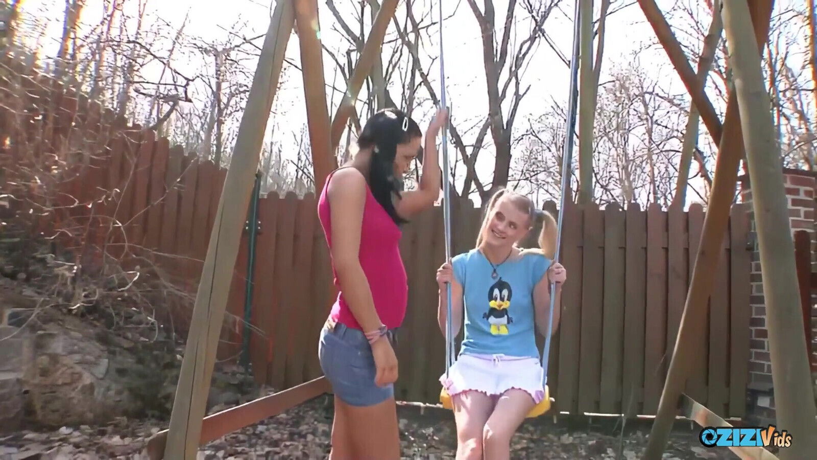 chicks dick stage superb threesome