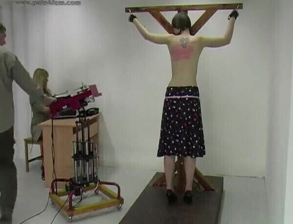 Pandora1 Spanking Machine Bare Back Whipping