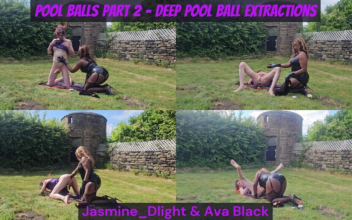 Jasmine_dlight Black Pool Balls Part Deep Extraction Outdoor Bizarre Insertions