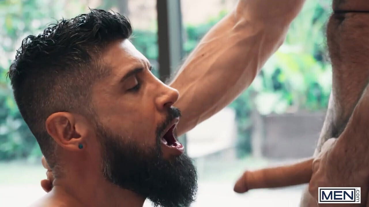 Bearded Hunk Marco Napoli Fucks Load Justin Jett Before Cumming Face