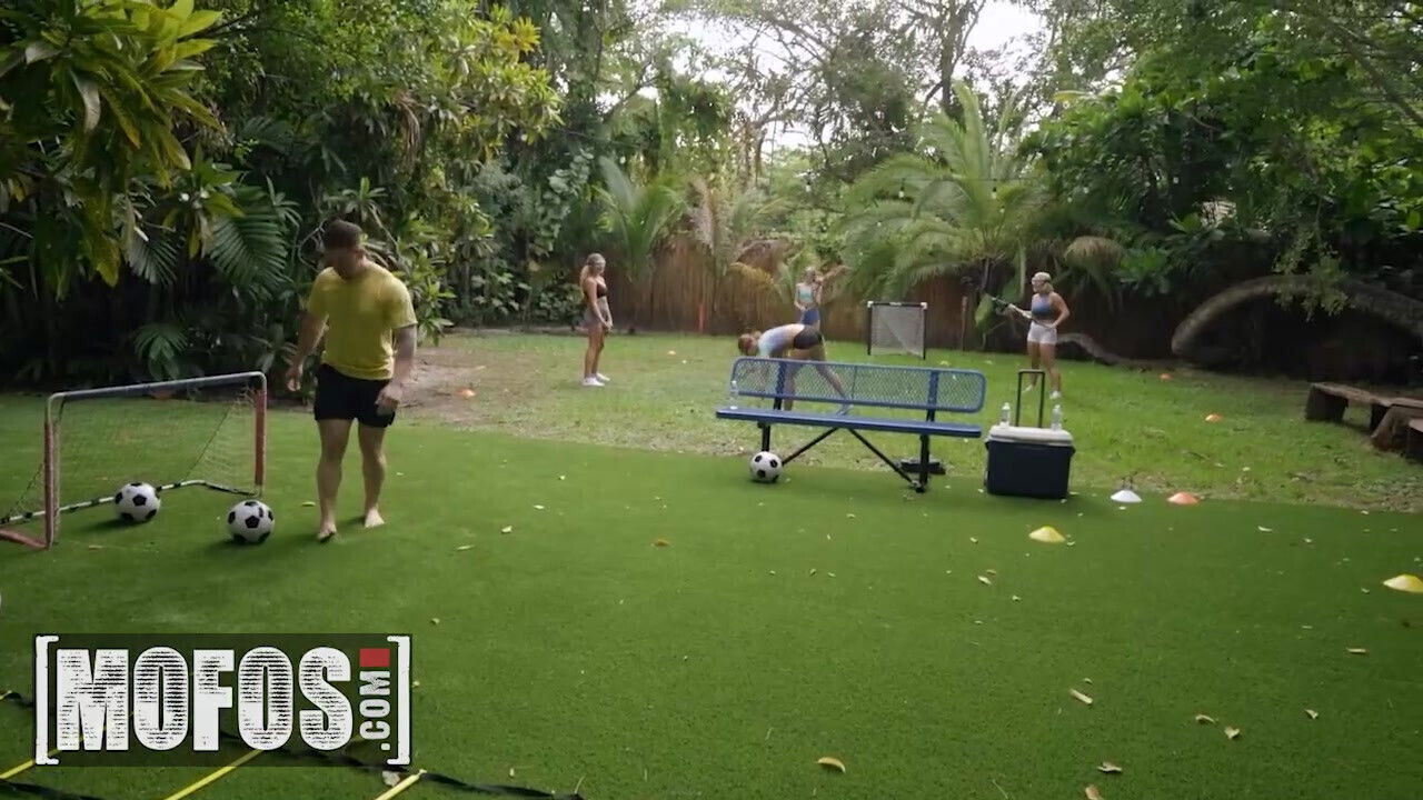 MOFOS Horny Blonde Monet Decides Riding Better Workout Than Soccer Practice