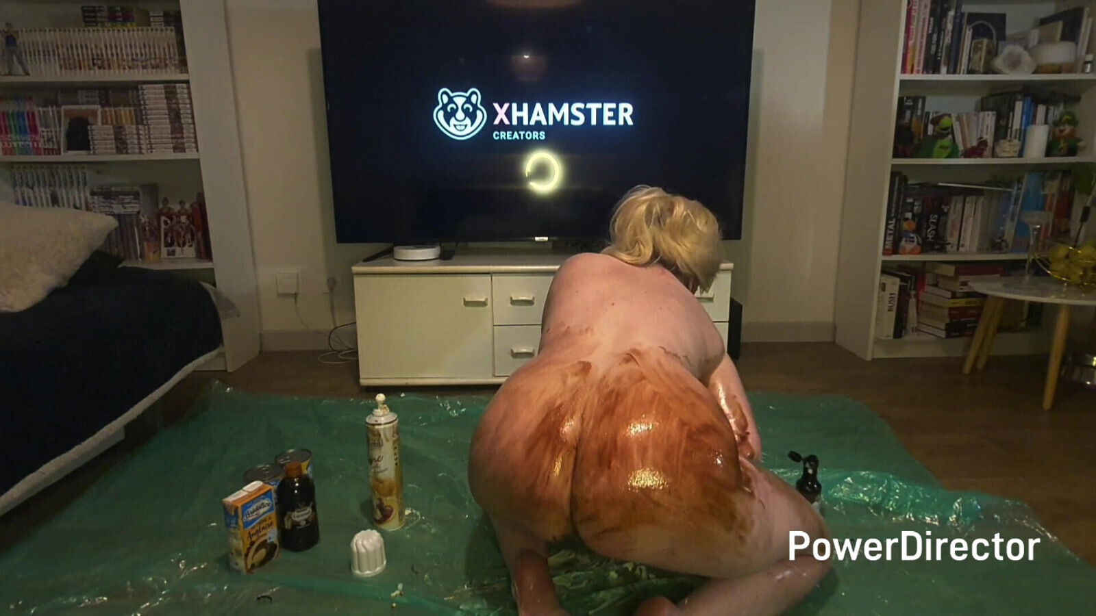 Chubby MILF Leaf- Foodporn full video