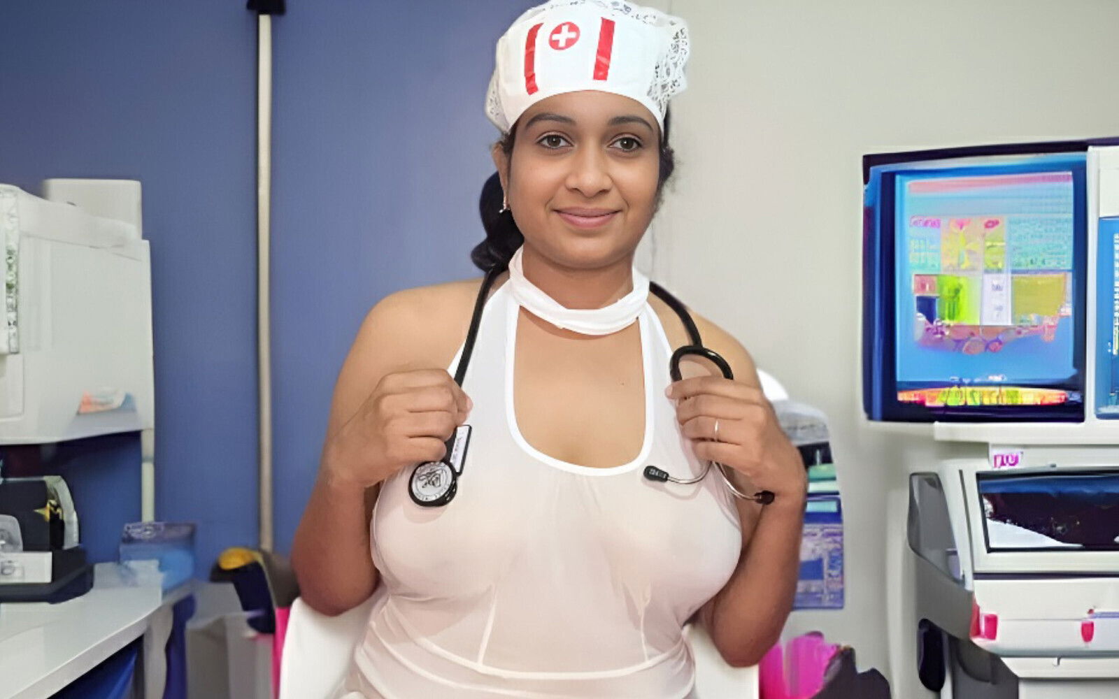 Fake Hospital Sex: Dick Patient Seduce Fucked Nurse Girl