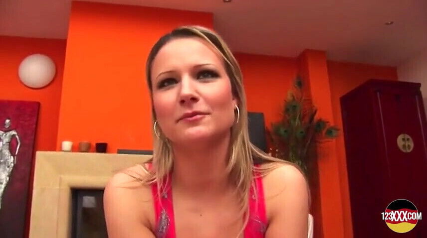 Beautiful German Gets Muff Covered with