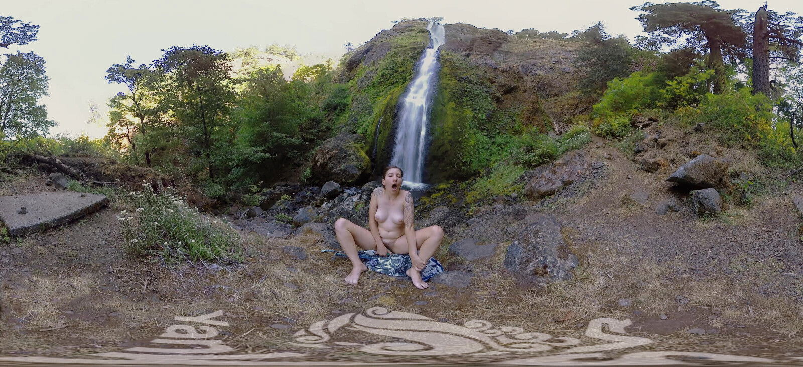 Horny Hiker Calliope Cums Hard