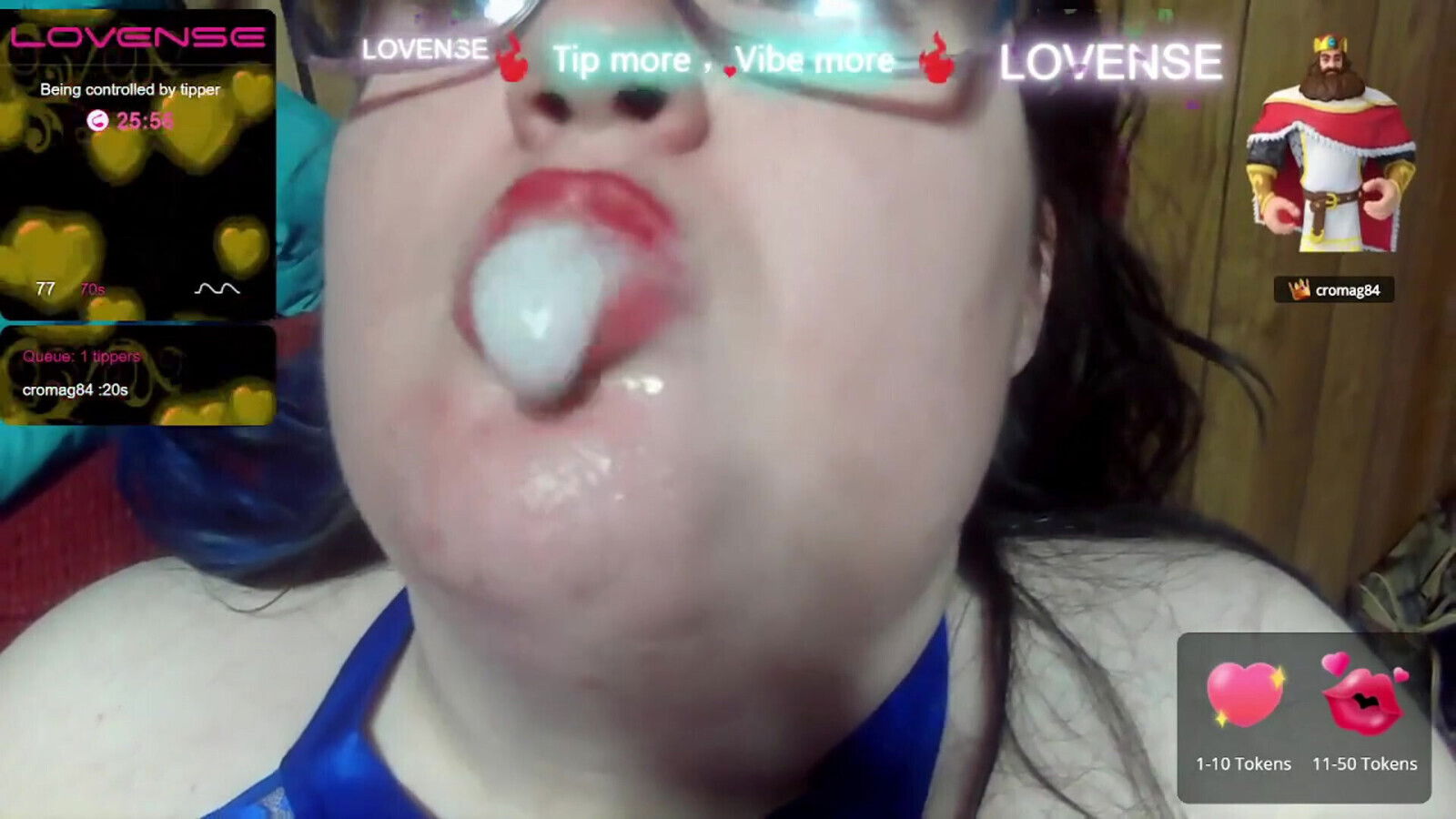 using lush live show