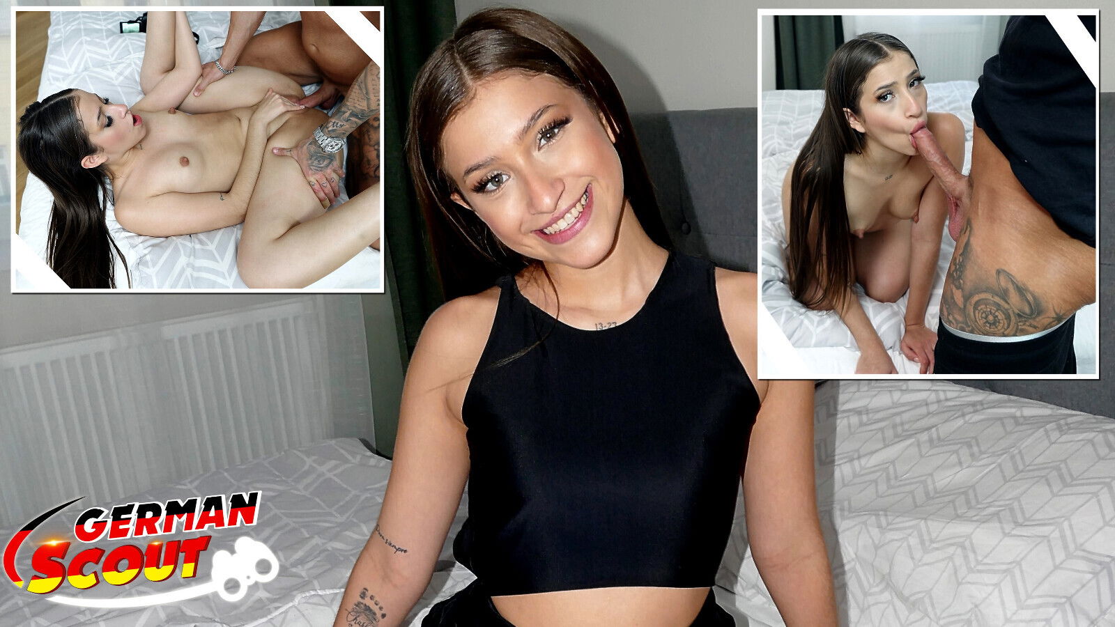 GERMAN SCOUT Small Petite Latina Girl Sofia Smith Pick Casting Fuck Stranger