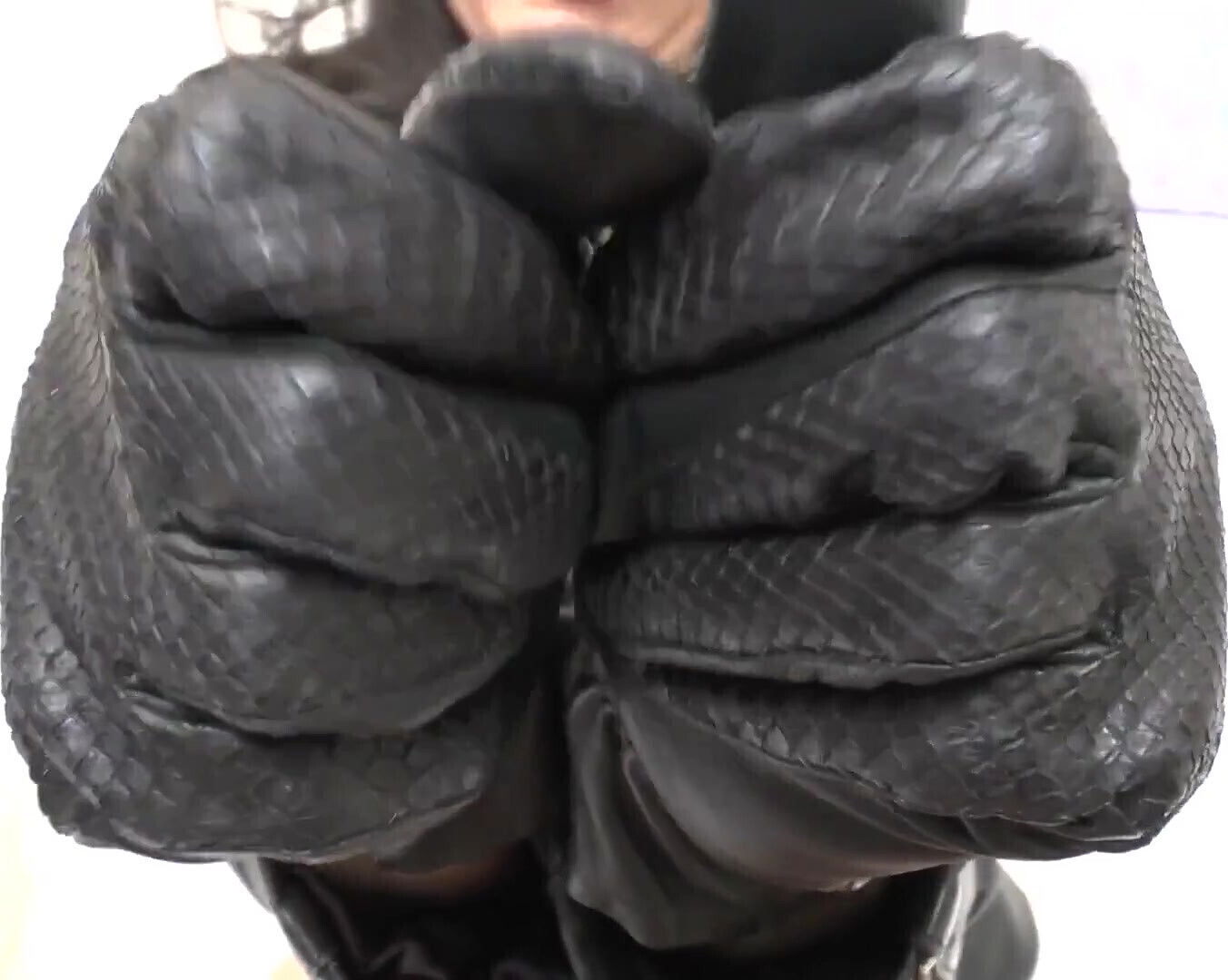 Squeaking Leather Gloves Play, JOI, POV, Lady Victoria Valente