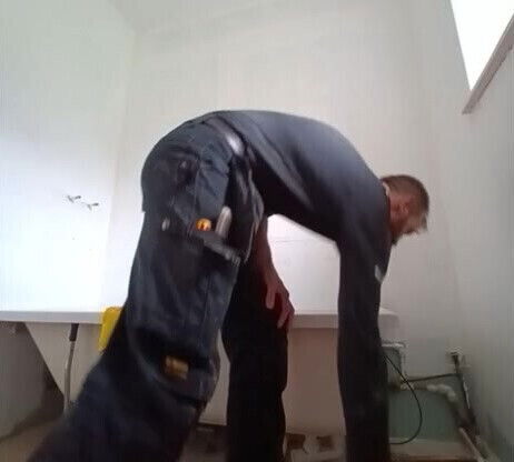 Builder work stimulating BDSM public