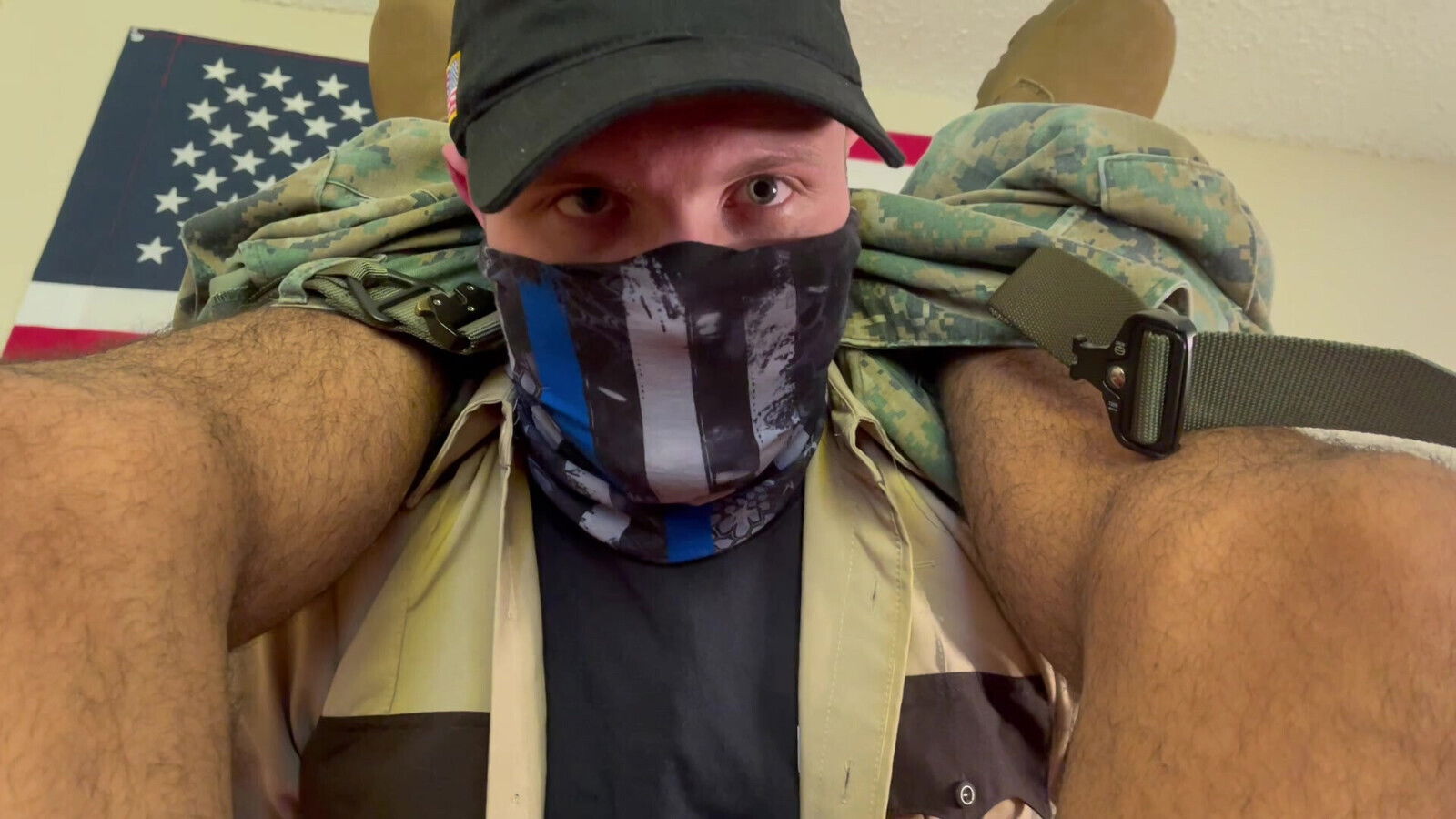 POV: SWAT OFFICER Barebacks USMC Latino