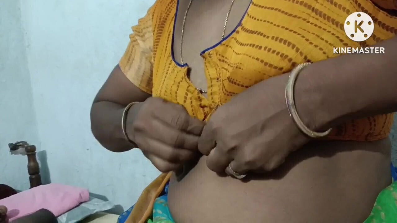 Indian wife playing with hard coke