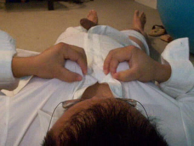 Dirty crossdress slut whore squirming crazy masturbation orgasm while wearing girlfriend's shirt sweater