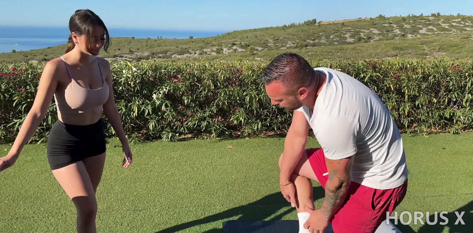 Busty Hello Limoon Fucks Yoga Instructor