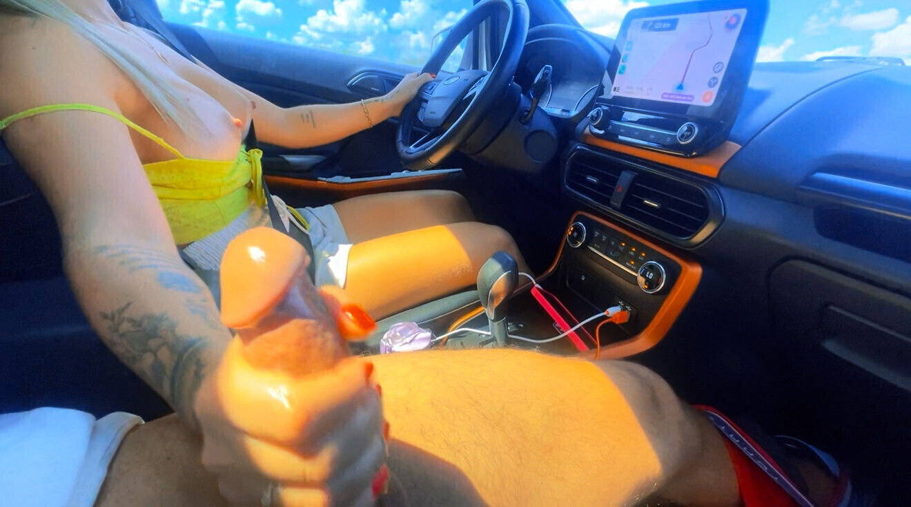 Mysterious Uber Driver Jerks During Ride