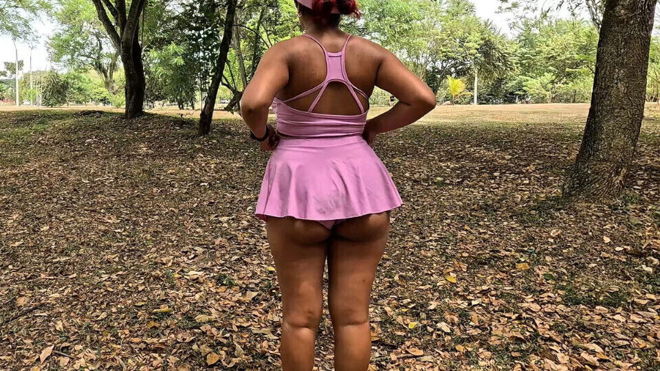 horny neighbor invites exercise, cheeky girl shows