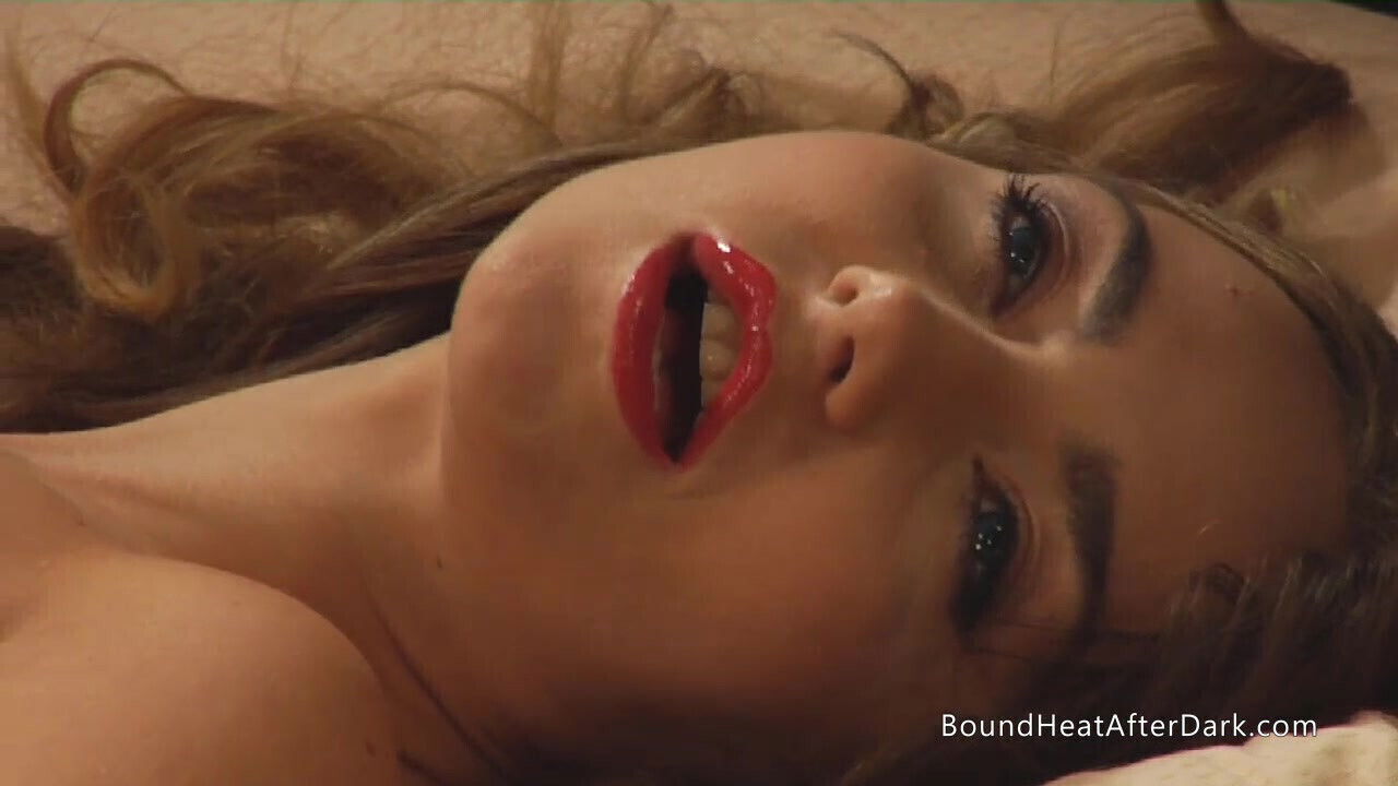 Dominant Blonde Lesbian Madame Masturbating Orgasming